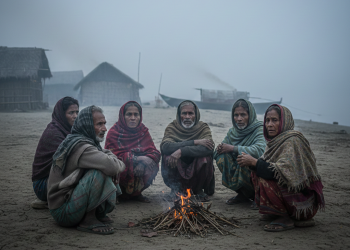 উত্তরের জেলাগুলো ঘন কুয়াশায় আচ্ছন্ন, বৃষ্টির মতো ঝরছে শিশির