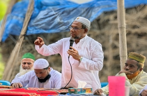 ধানের শীষের প্রার্থী আব্দুল আজিজকে ঘিরে গণজোয়ার