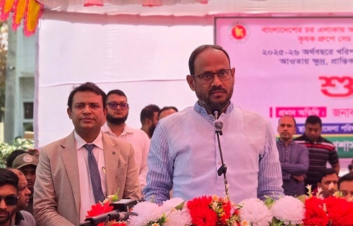 টাঙ্গাইলে সেচ সহায়ক সরঞ্জামাদি বিতরণের উদ্বোধন