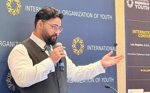 ইউসিএলএতে তরুণ নেতৃত্ব নিয়ে বক্তব্য শাহ্জাদা মাশুকের