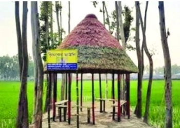 বজ্রপাত থেকে রক্ষায় ব্যতিক্রমী উদ্যোগ ‘কৃষকের ছাউনি’
