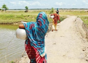 বরেন্দ্রভূমির আদিবাসীদের পানি সংকট