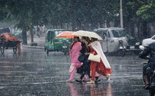 যেসব এলাকায় টানা পাঁচদিন ঝরবে বৃষ্টি  