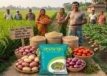 জমি ও ফসলের স্বাস্থ্য সুরক্ষায় ‘হিউমি কিং’