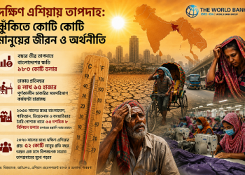 দক্ষিণ এশিয়ায় তাপদাহ: ঝুঁকিতে কোটি কোটি মানুয়ের জীবন ও অর্থনীতি