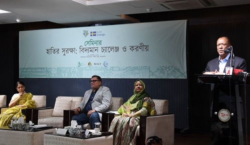 মানুষ ও হাতির নিরাপদ সহাবস্থান নিশ্চিতে কার্যকর পদক্ষেপ নেওয়া হবে: পরিবেশমন্ত্রী